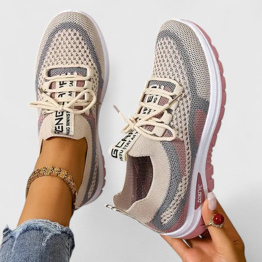 IWONA | Sneakersy w żywych kolorach