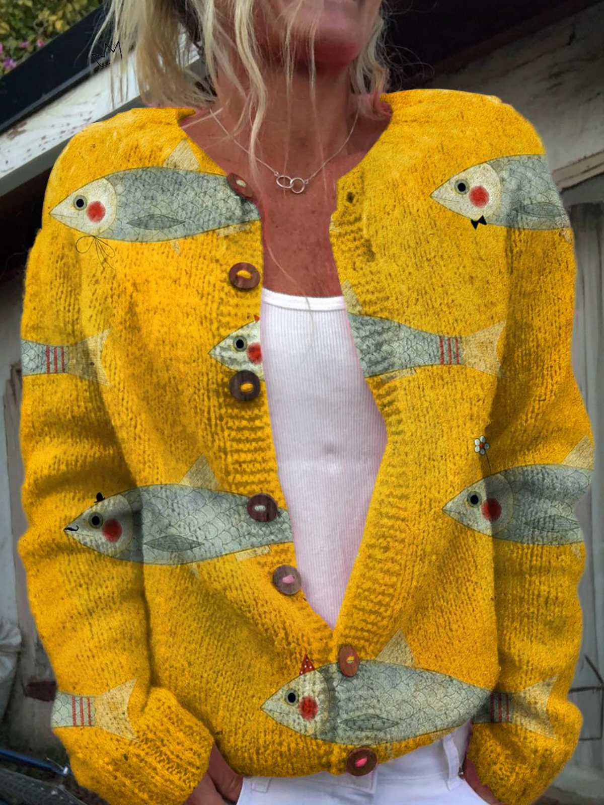 Anna™ | Vintage Sweter Kardigan