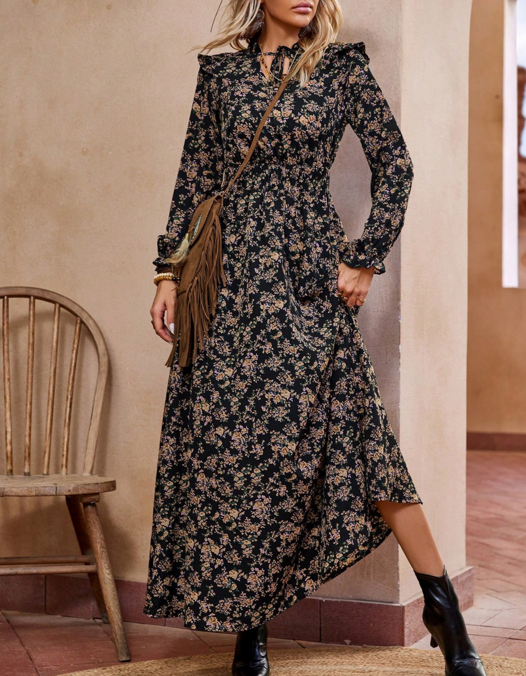 JOANNA | Sukienka maxi