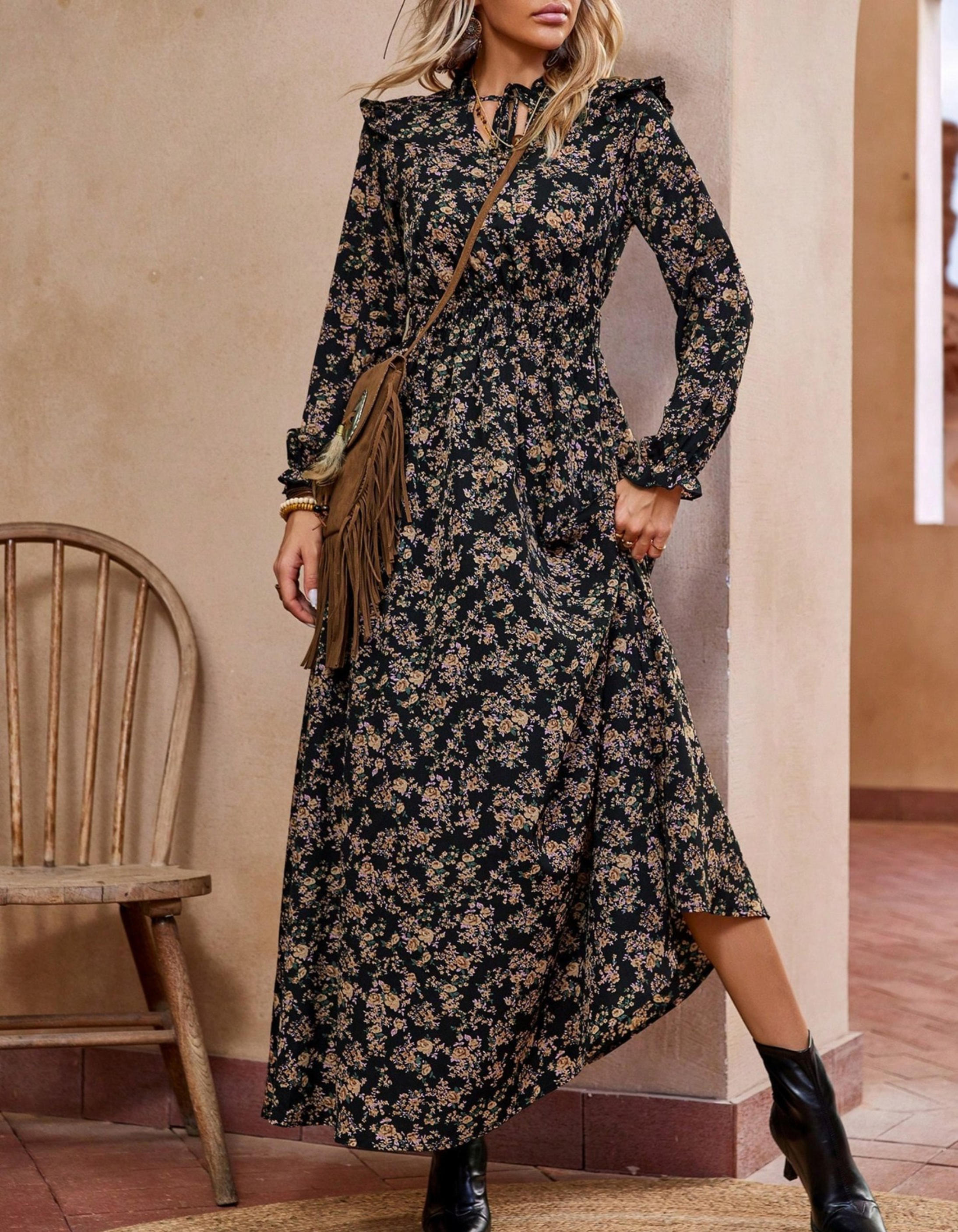 JOANNA | Sukienka maxi