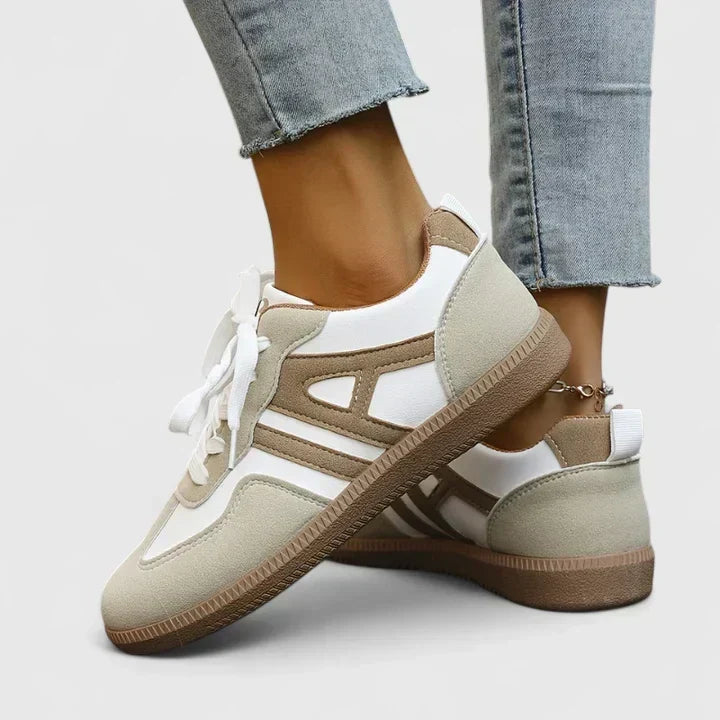 ALINA | Sneakersy w kolorze khaki