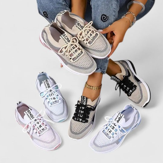 IWONA | Sneakersy w żywych kolorach