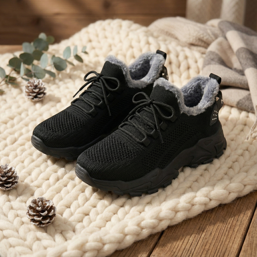 MIROSŁAWA | Ocieplane sneakersy na zimę