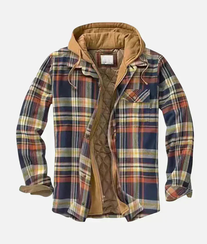 Mateusz | Kurtka patchwork w kratę