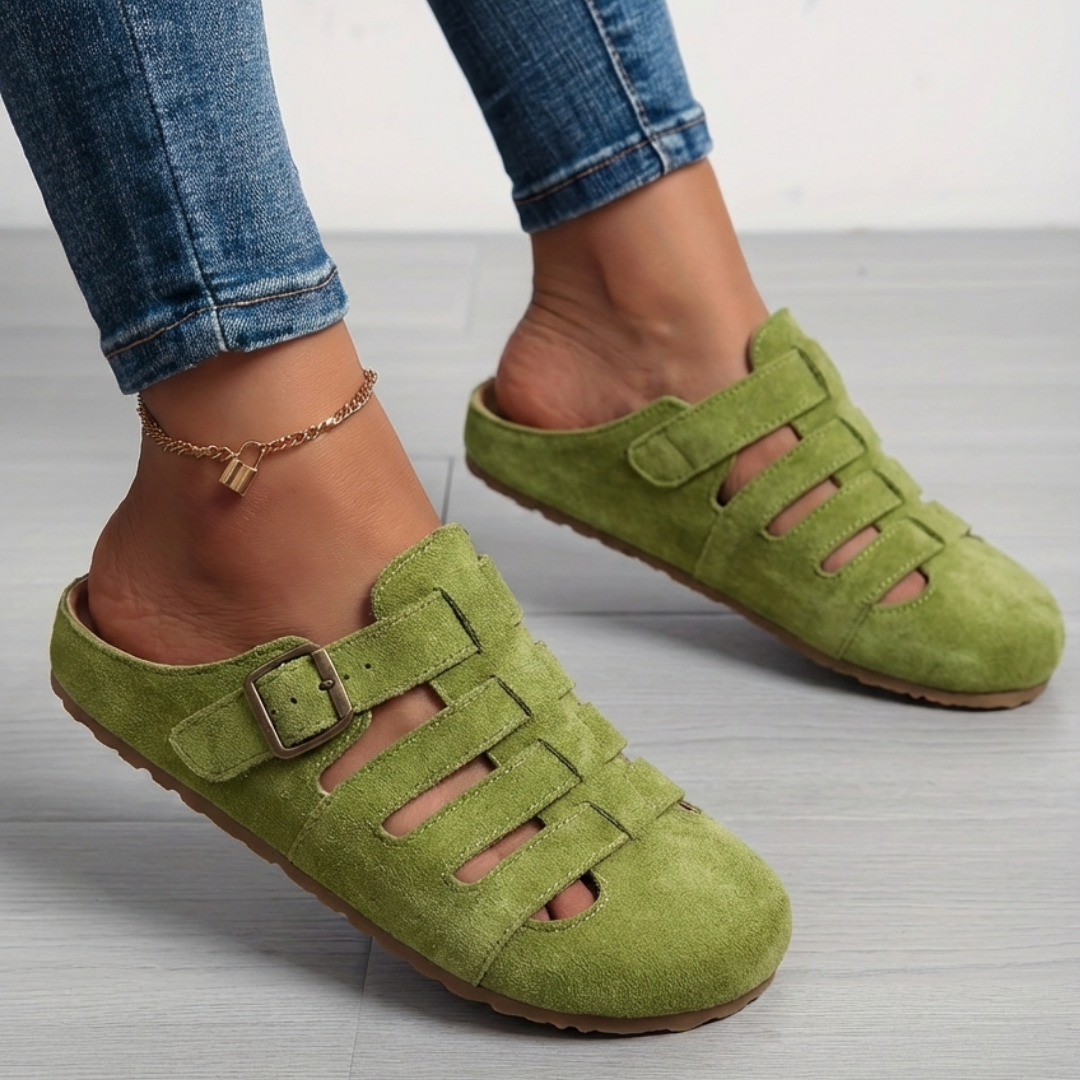 JOANNA | Wygodne klapki mules