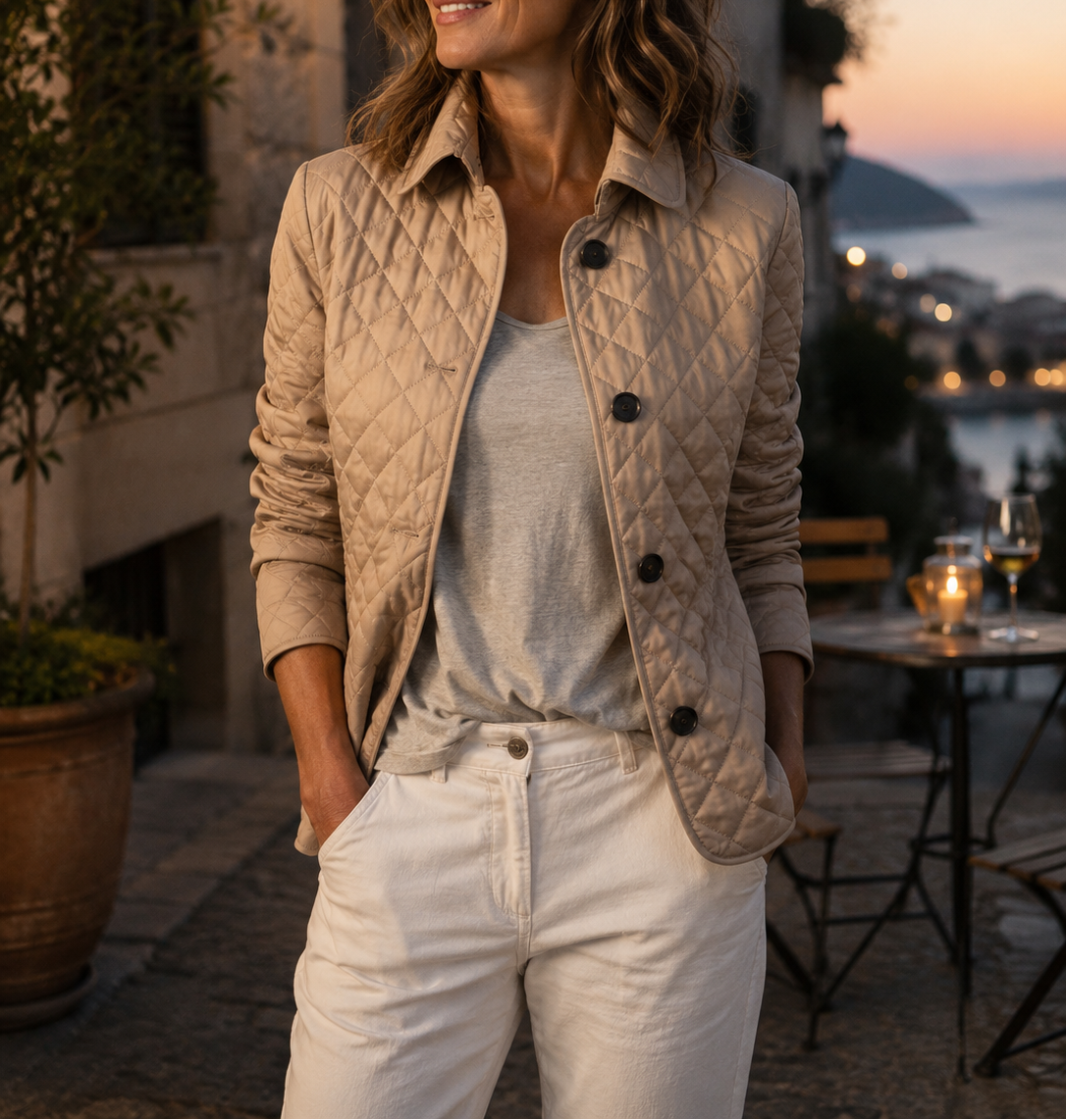Barbara™ | Lekka pikowana kurtka