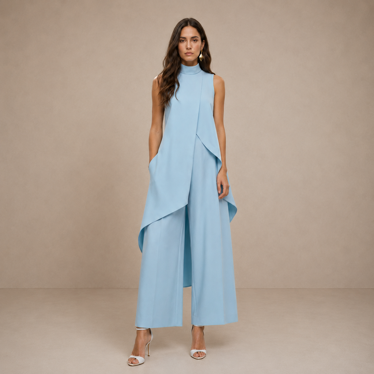 SARA | Elegancki długi zestaw