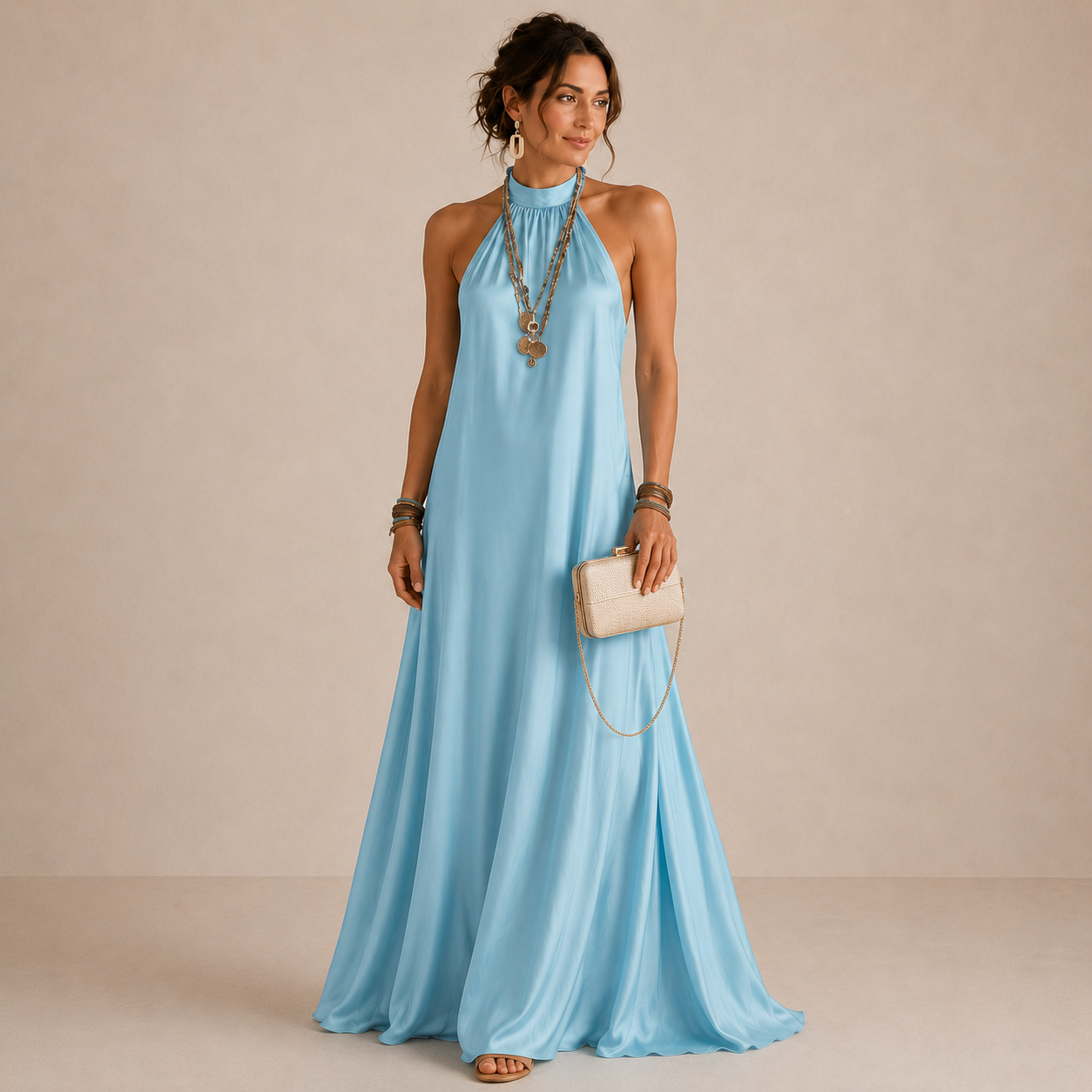JOLANTA | Sukienka maxi