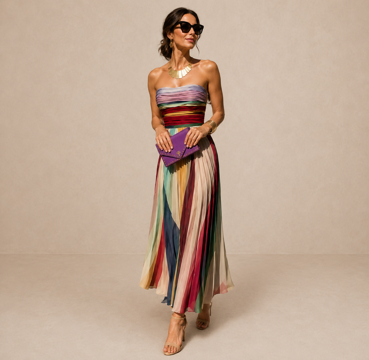ALEKSANDRA | Sukienka maxi