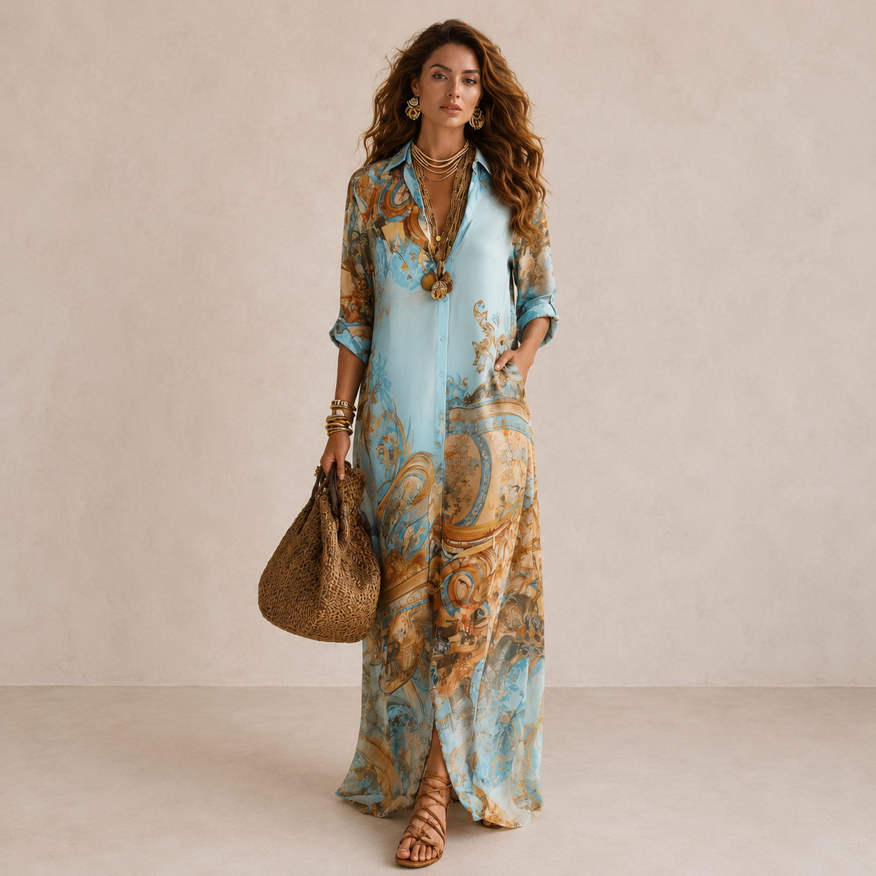 DANUTA | Sukienka maxi