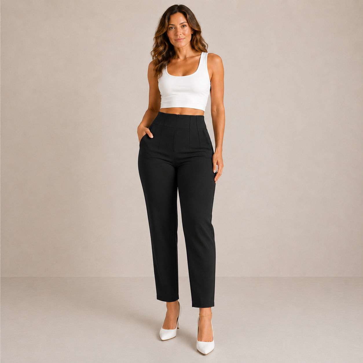 ILZA | Spodnie Slim Fit