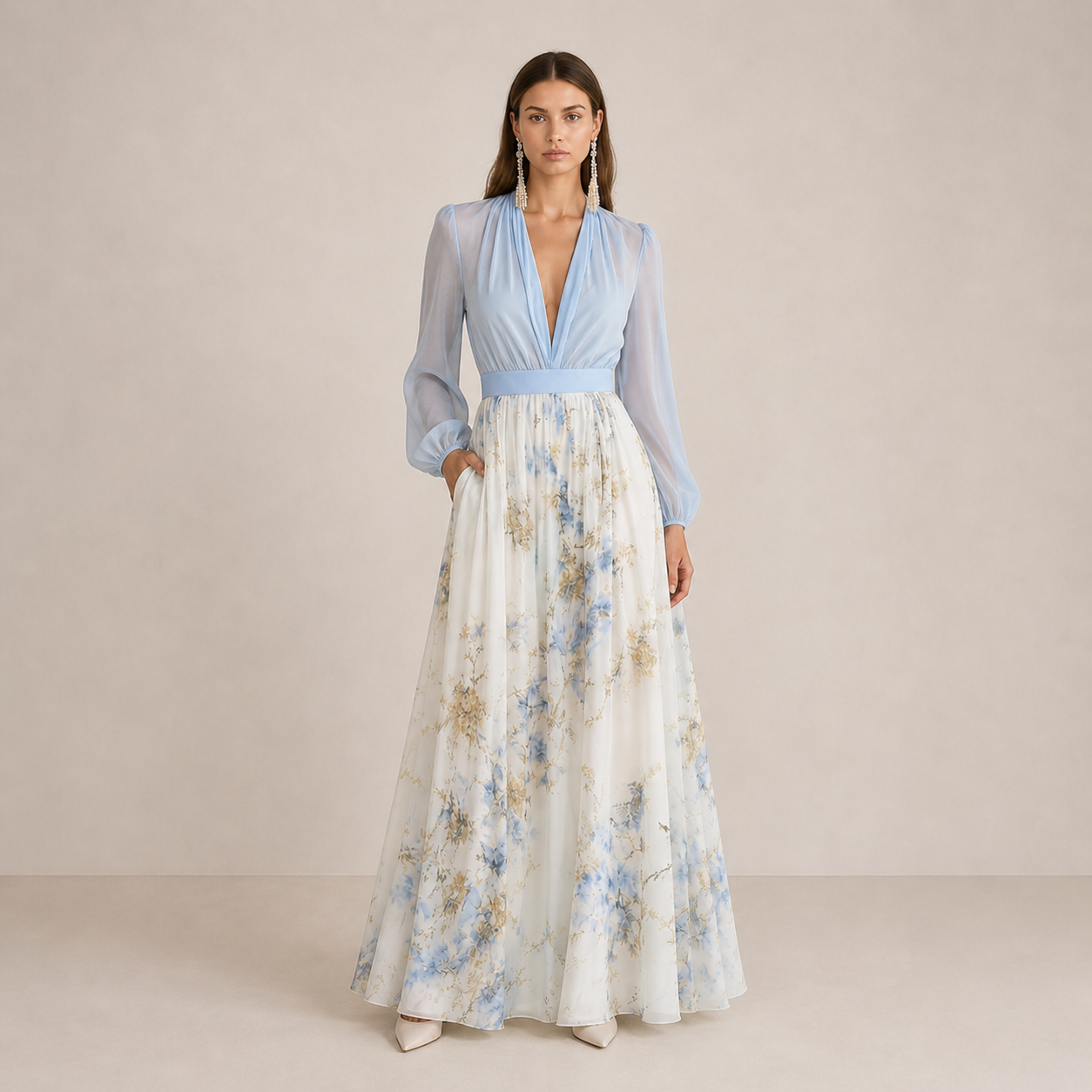 MARIOLA | Sukienka maxi