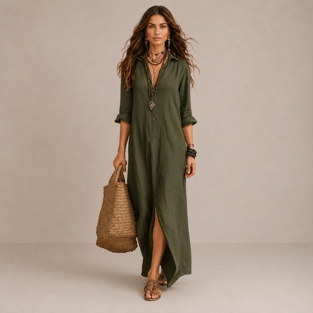 SABINA | Sukienka maxi