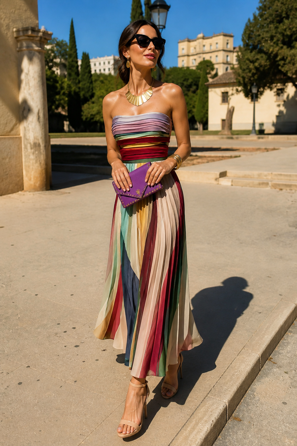 ALEKSANDRA | Sukienka maxi