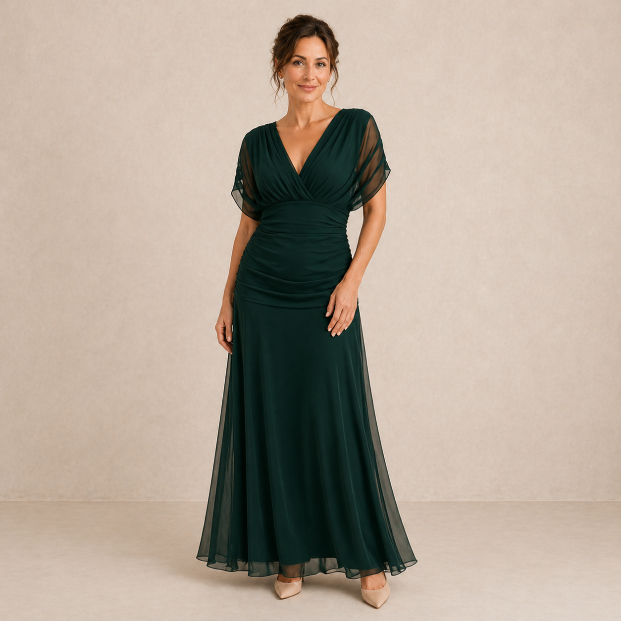 MARLENA | Sukienka maxi