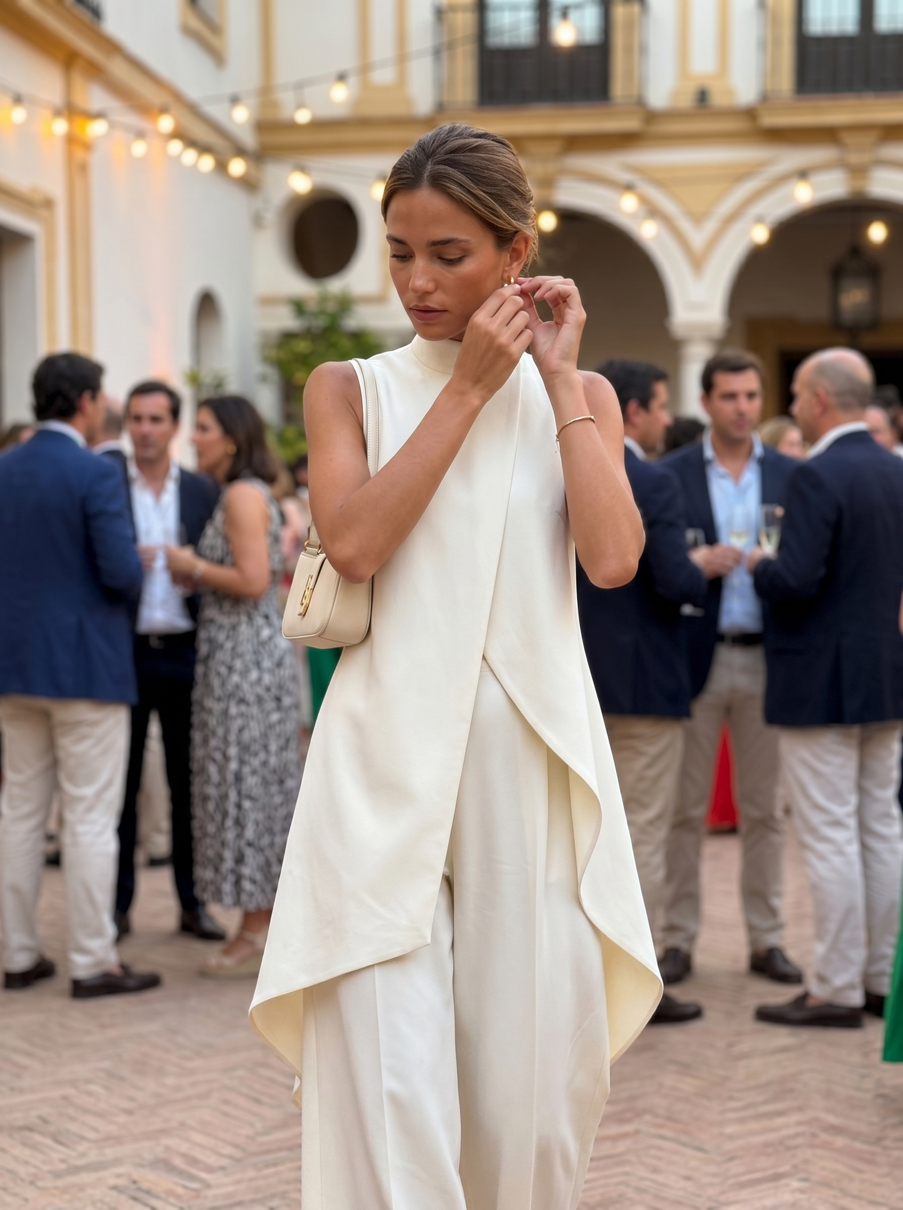 SARA | Elegancki długi zestaw