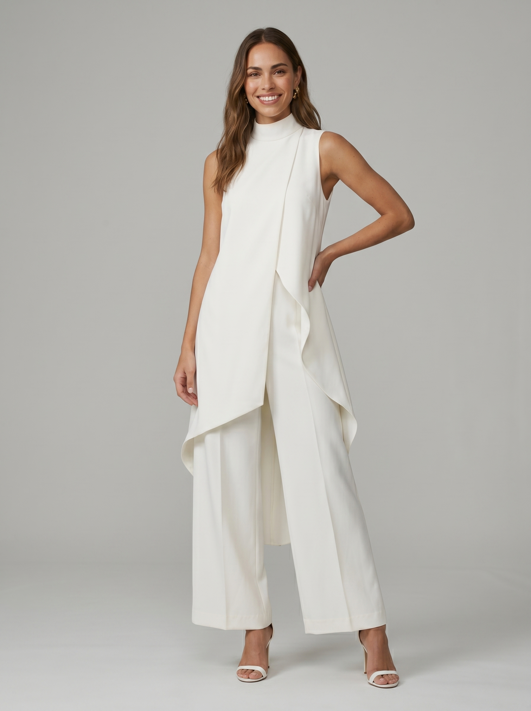 SARA | Elegancki długi zestaw