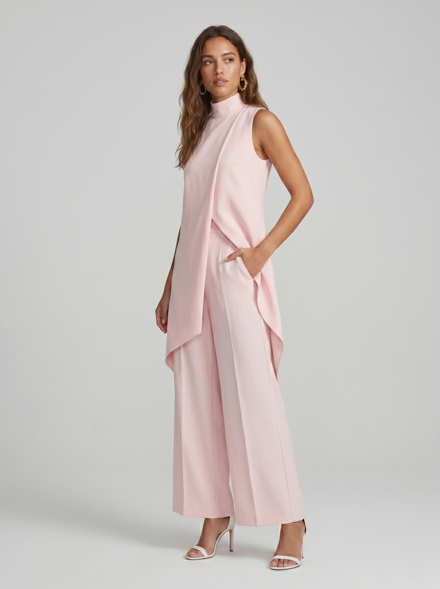 SARA | Elegancki długi zestaw