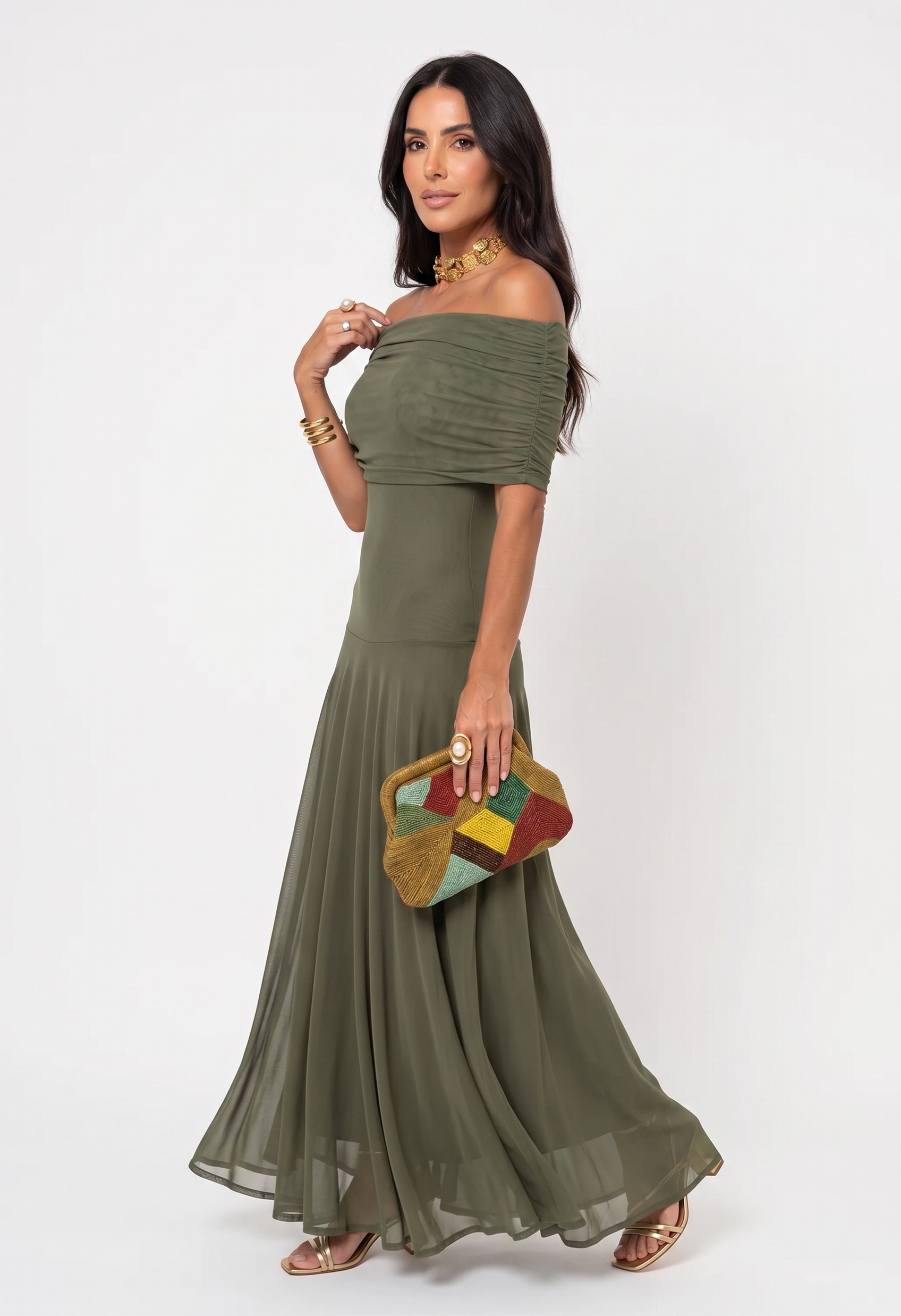 KAMILA | Sukienka maxi