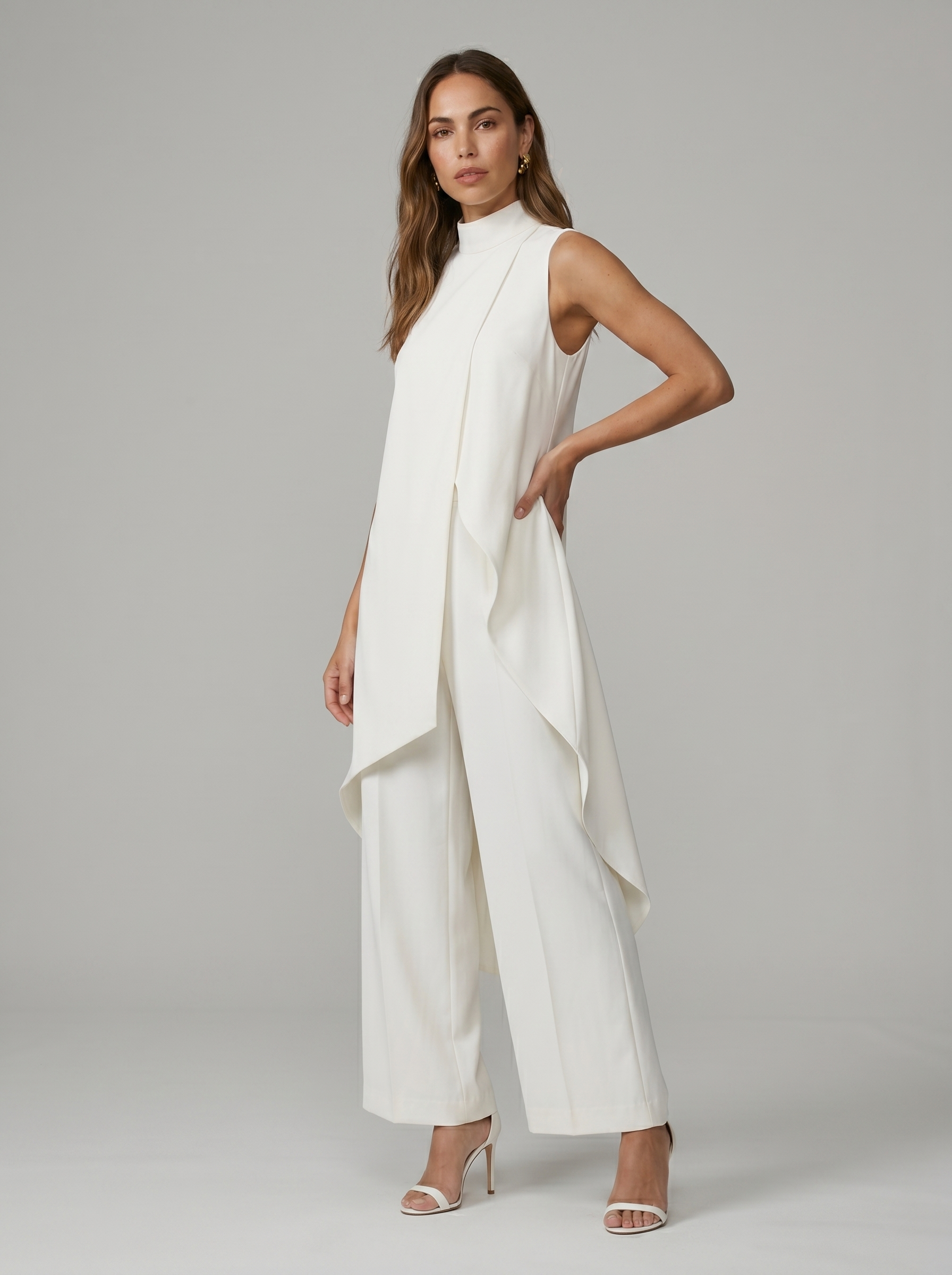 SARA | Elegancki długi zestaw