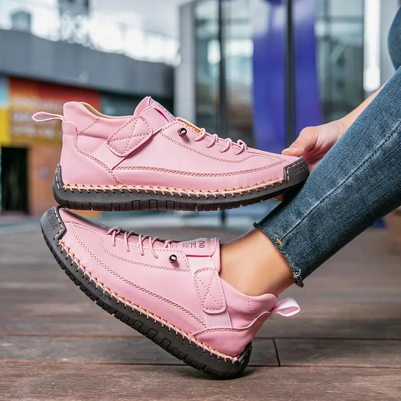 TERESA | Skórzane sneakersy do biura