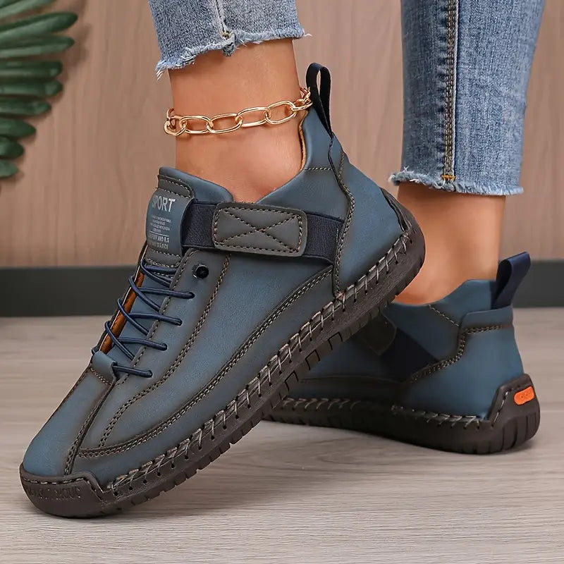 TERESA | Skórzane sneakersy do biura