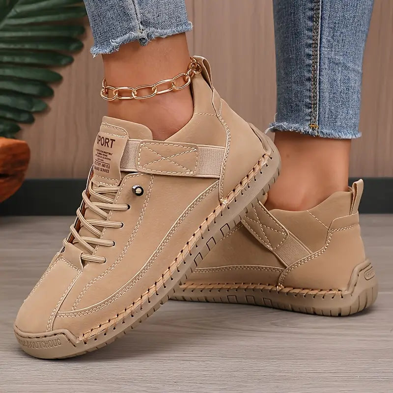 TERESA | Skórzane sneakersy do biura