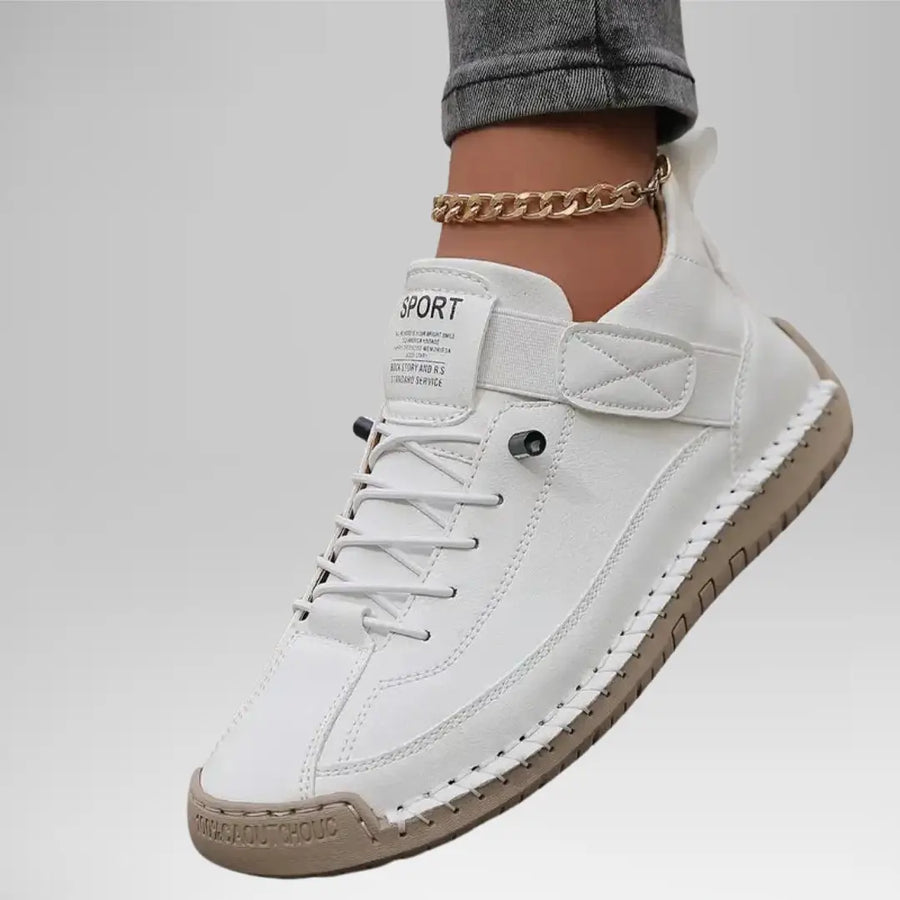 TERESA | Skórzane sneakersy do biura