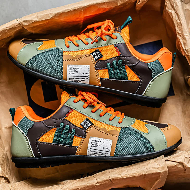 Tomasz | Kolorowe sneakersy retro