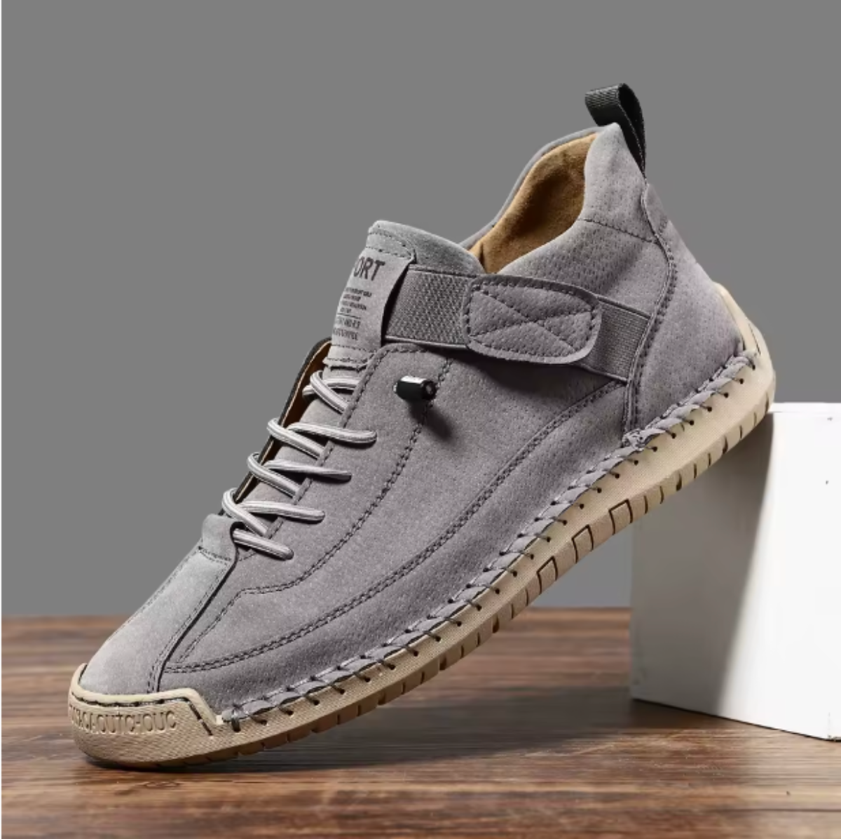 TERESA | Skórzane sneakersy do biura