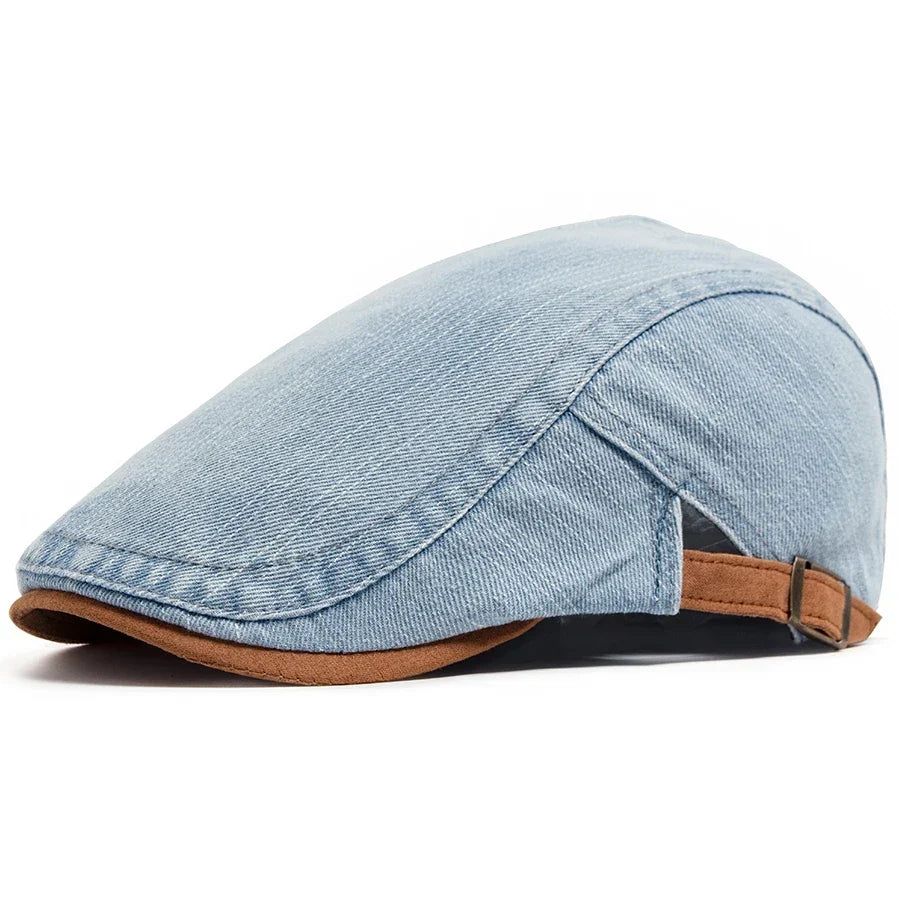 Jakub | Męska czapka z denimu