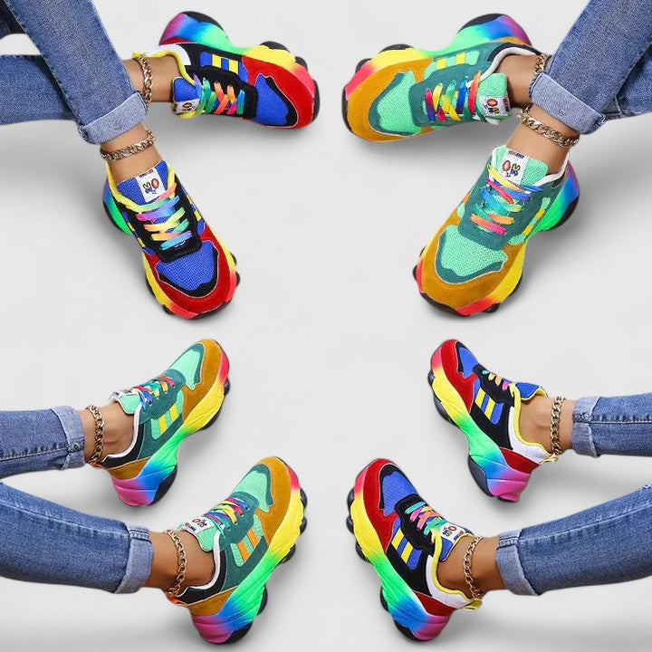 KAMILA | Sportowe buty sznurowane