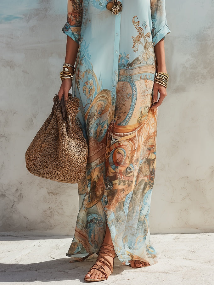 DANUTA | Sukienka maxi