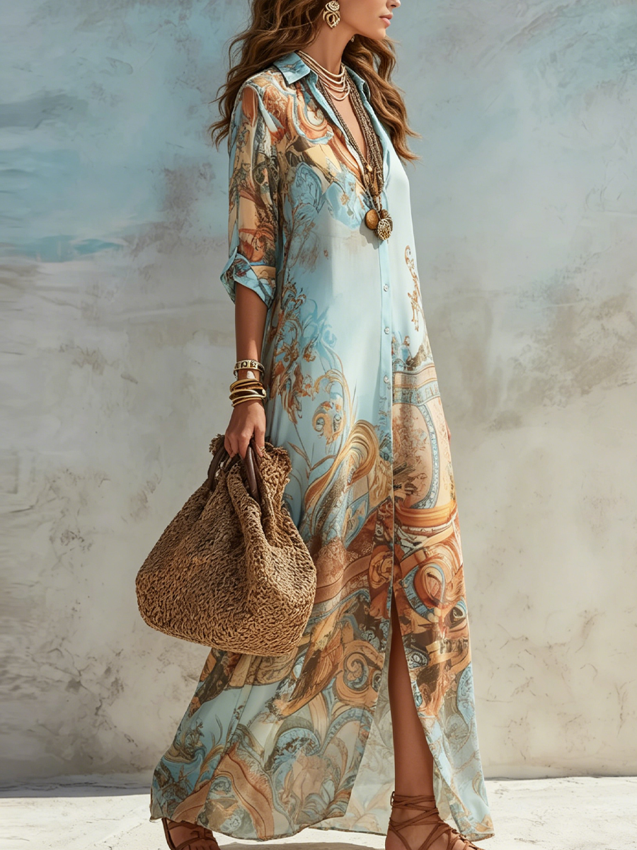 DANUTA | Sukienka maxi