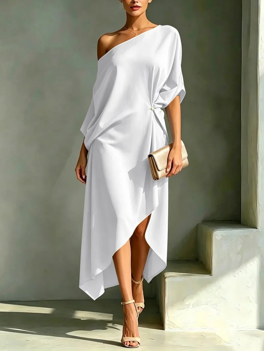 Katarzyna™ | Elegancka Asymetryczna Sukienka