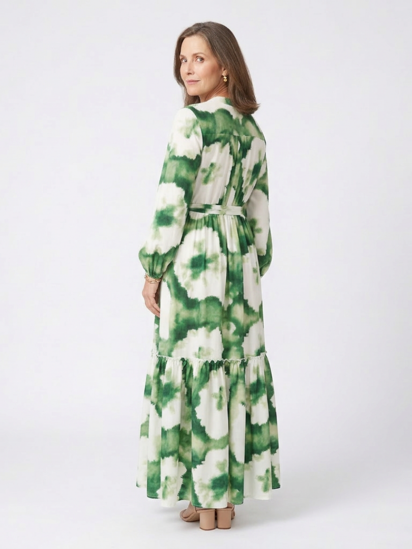 Sabine | Maxi Dress with Waist Tie