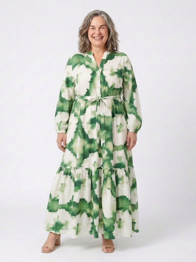 Sabine | Maxi Dress with Waist Tie