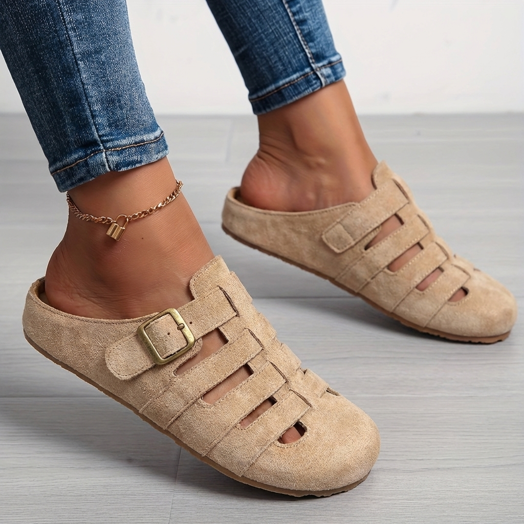 JOANNA | Wygodne klapki mules