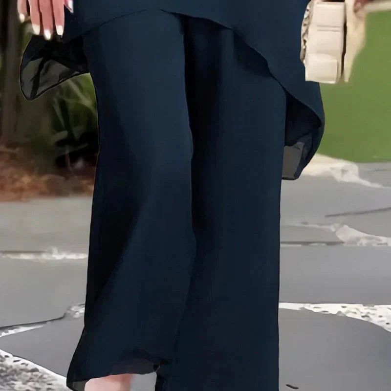 Barbara™ | Elegancki Asymetryczny Zestaw Dwu-częściowy