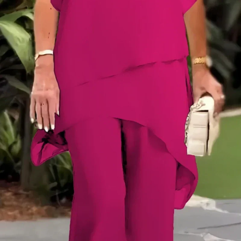 Barbara™ | Elegancki Asymetryczny Zestaw Dwu-częściowy
