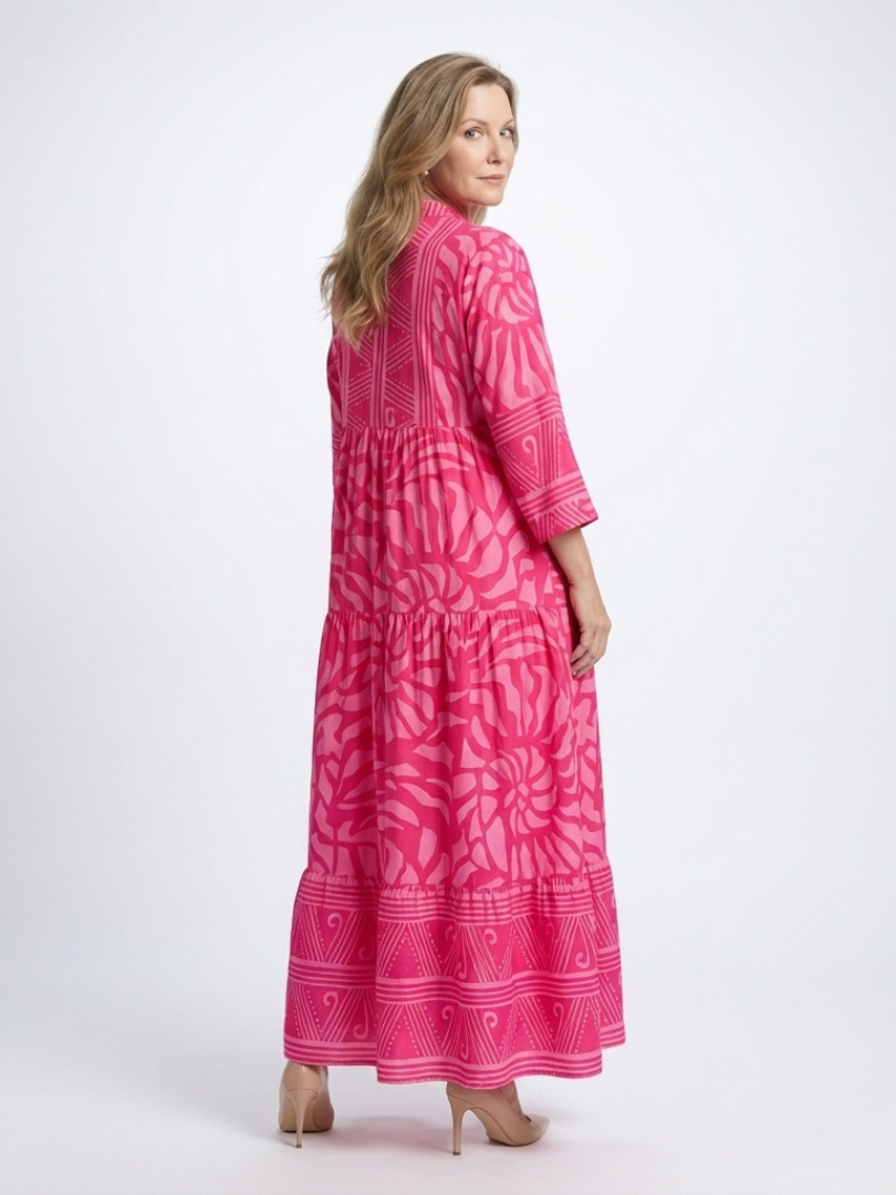 Marielle | Midi Dress with Buttons