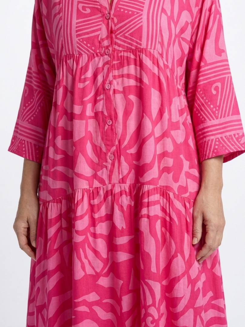 Marielle | Midi Dress with Buttons
