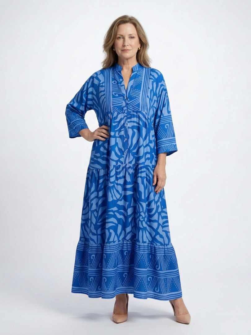 Marielle | Midi Dress with Buttons