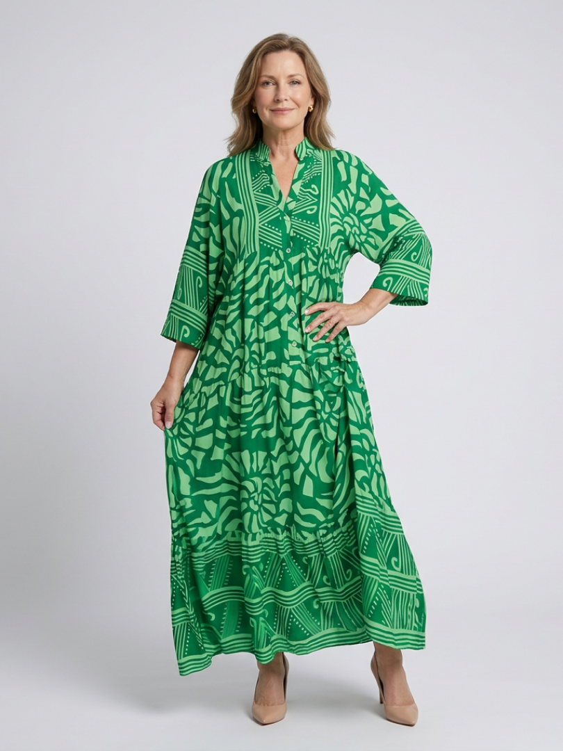 Marielle | Midi Dress with Buttons