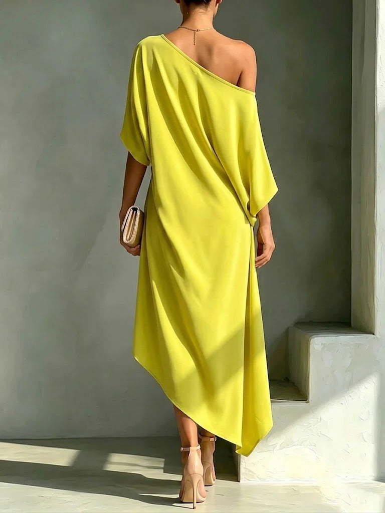 Katarzyna™ | Elegancka Asymetryczna Sukienka